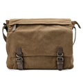 Structured Flap Laptop Messenger Bag