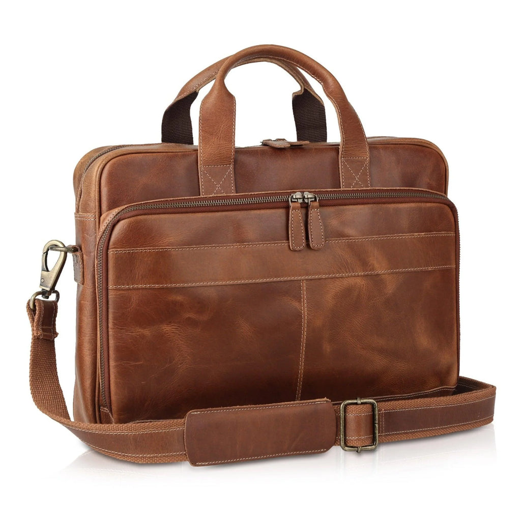 16 Inch Multi-compartment Work Laptop Briefcase