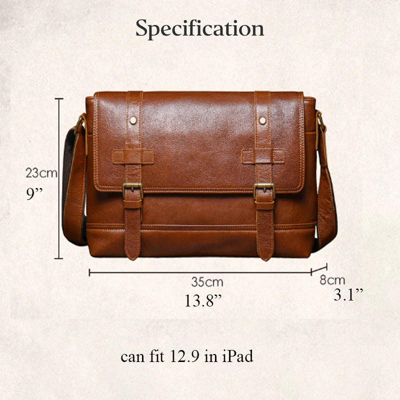 Classic Vintage Messenger Sling Bag